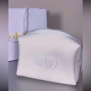 Dior Large white cosmetic case